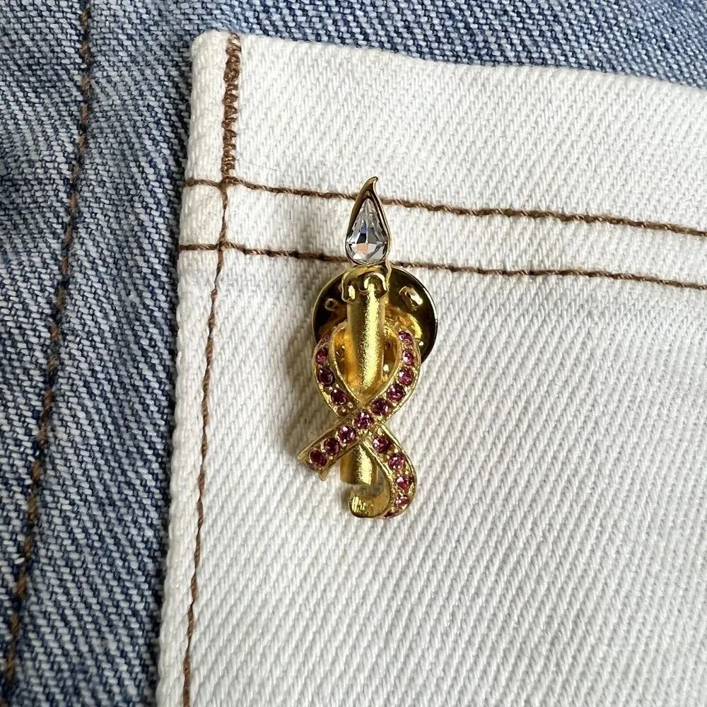 Vintage 1997 Seraphim Classics Ribbon Pin